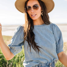 Load image into Gallery viewer, Chambray Dream Top
