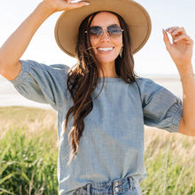Load image into Gallery viewer, Chambray Dream Top
