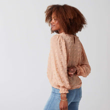 Load image into Gallery viewer, Raised Dot Long Sleeve Top
