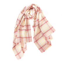 Load image into Gallery viewer, Vivid Plaid Scarf
